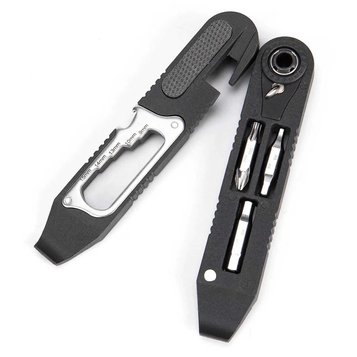 ZOYOSPORTS High Strength Nylon Multifunctional Bicycle Tire Levers Portable Hex Wrench Set Ratchet Wrench Kit Bike Accessories