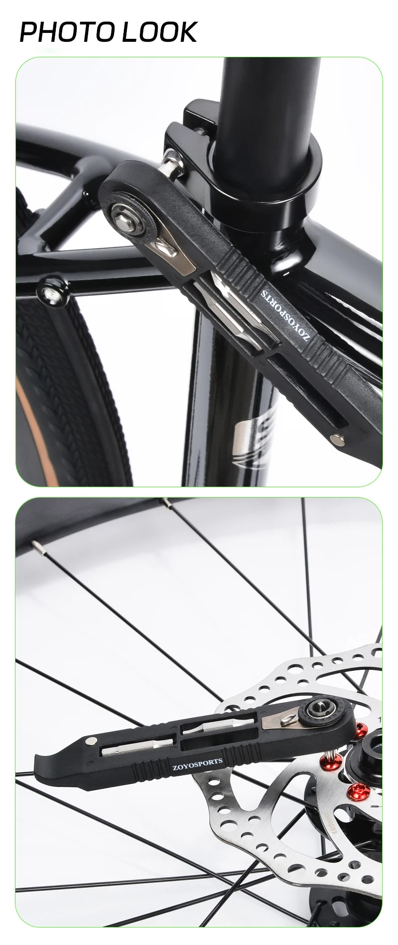 ZOYOSPORTS High Strength Nylon Multifunctional Bicycle Tire Levers Portable Hex Wrench Set Ratchet Wrench Kit Bike Accessories