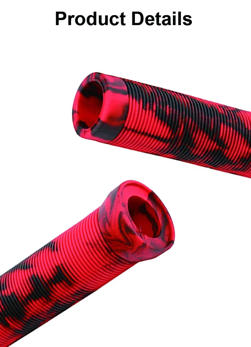 MTB Cuffs Soft Rubber Bicycle Handlebar Grips Waterproof Mountain Bike Grips Dustproof Bike Handles Non-slip MTB Grip