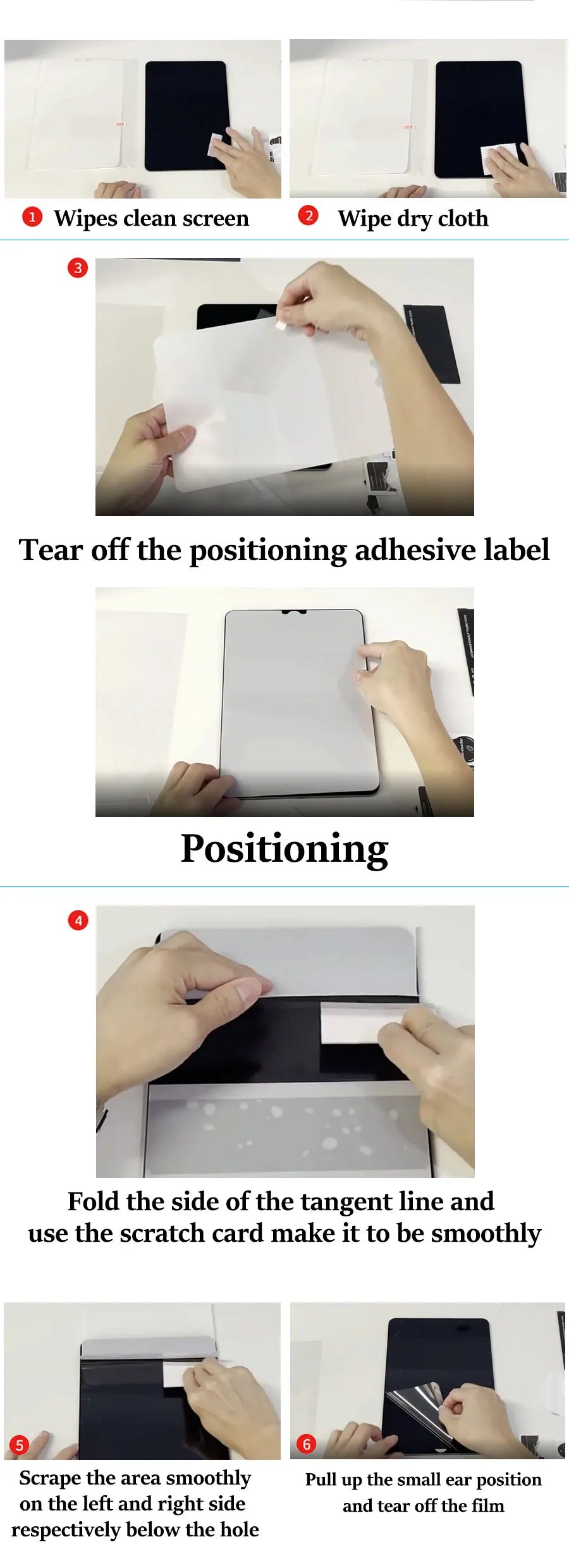 2PCS Hydrogel Film For Ipad Pro 11 12.9 Air 4 5 13 2024 Screen Protector For Ipad Mini 6 2 3 10.2 9.7 2021 9 Genration Not Glass