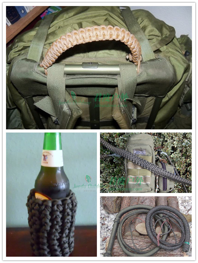 Military 550 Paracord Rope 100M 50M 31M 7 Strand 4mm Parachute Cord Outdoor Camping Survival Gear DIY Bracelet Tent Line