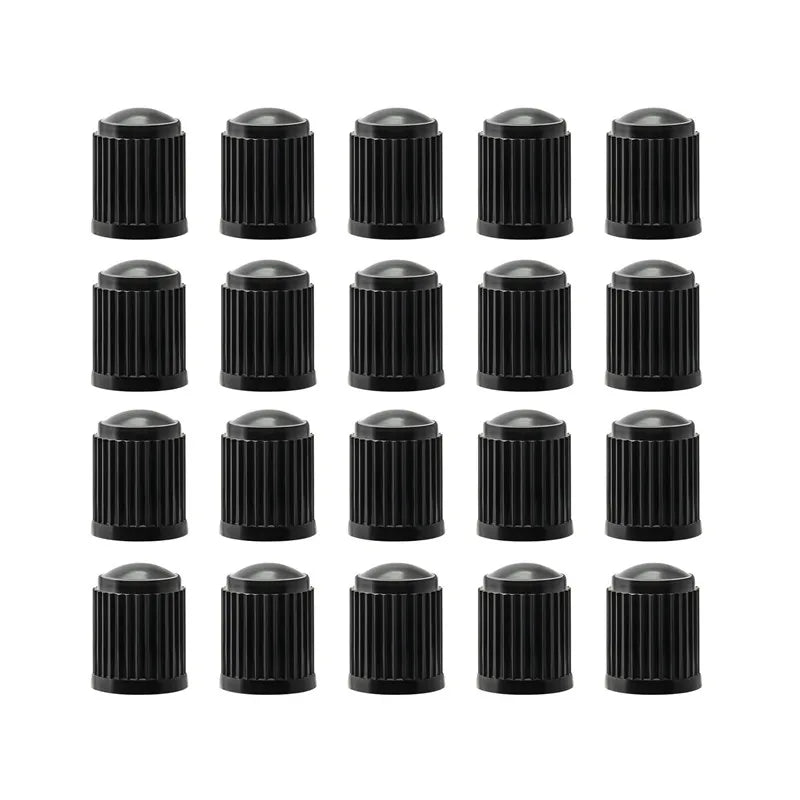 MUQZI 20PCS Bike Tire Valve Caps Presta Schrader Tubeless Rim Valve Dust Stem Covers MTB Road Bicycle Accessories