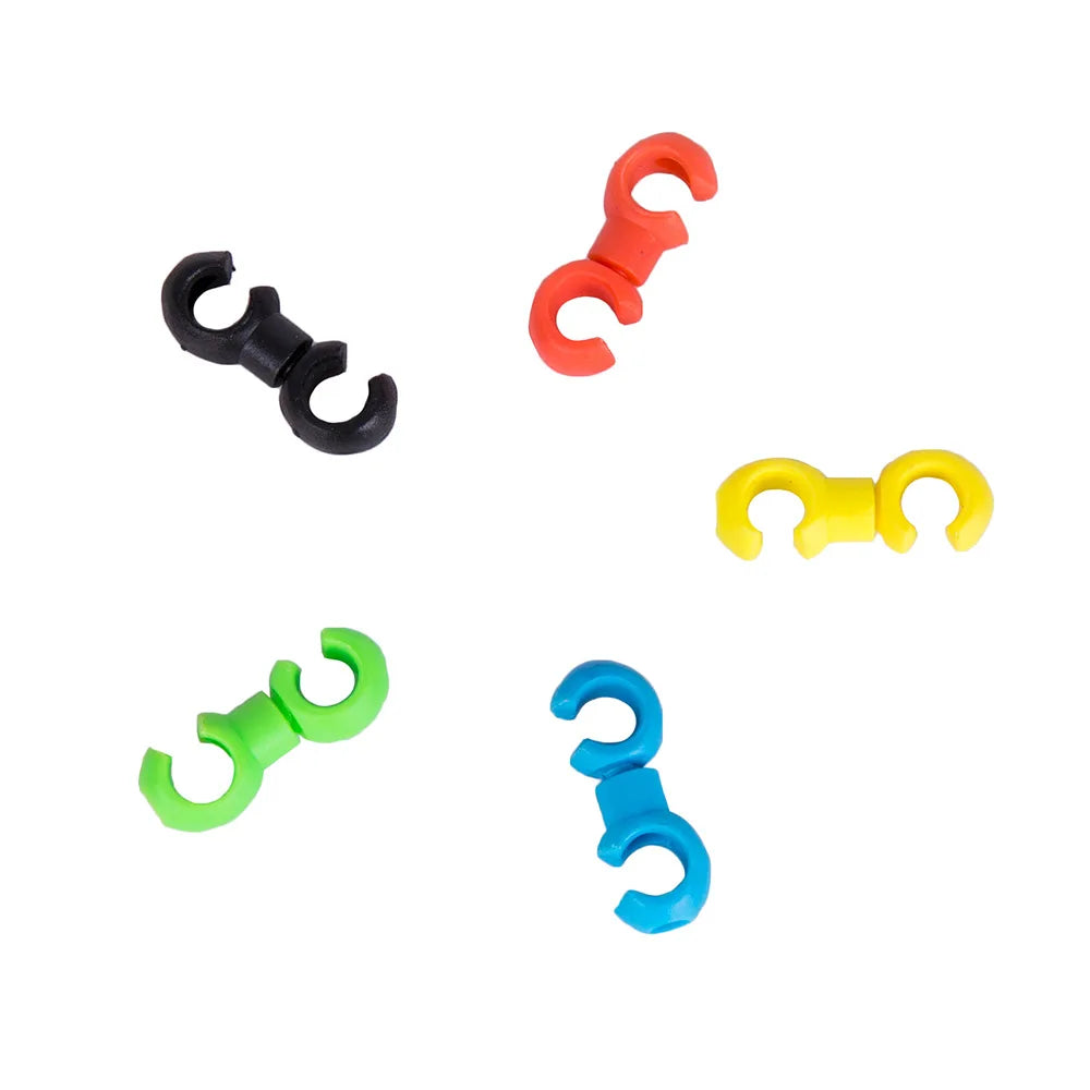 10PCS Mountain bike bicycle accessories handcuff type hub buckle storage device shift line pipe brake hose S buckle
