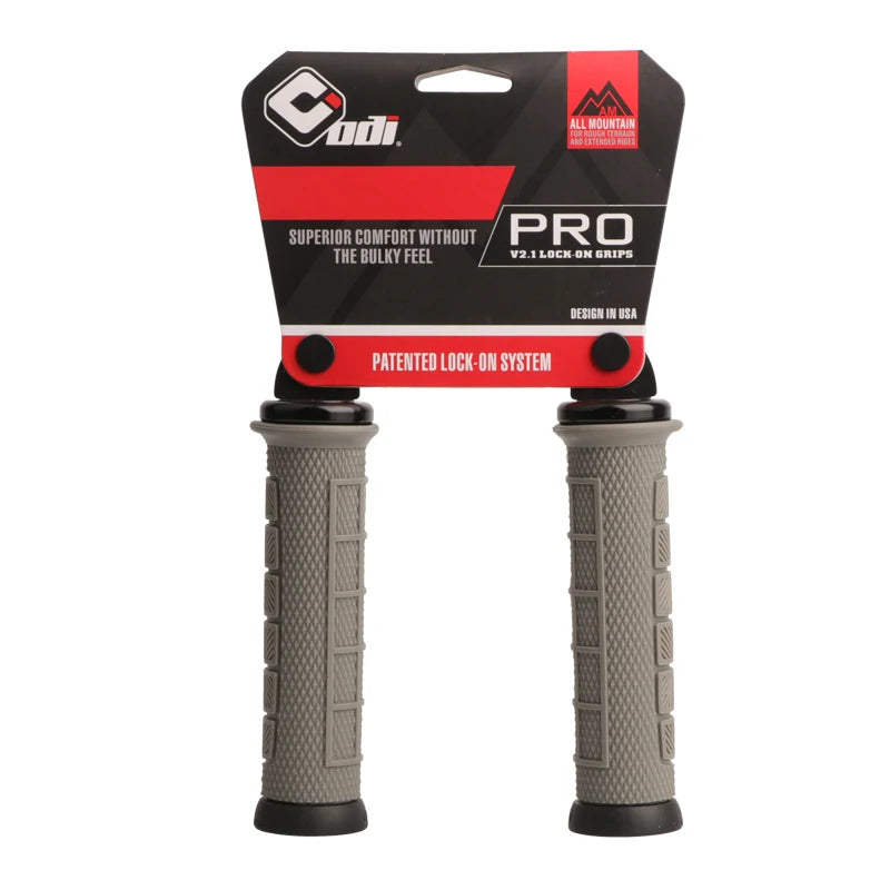 ODI PRO Mtb Cuffs Mountain Bike Grips Silicone Cuffs Bicycle Handle Grip Lock On Handlebar Cover Hoses Cycling Non-slip For BMX