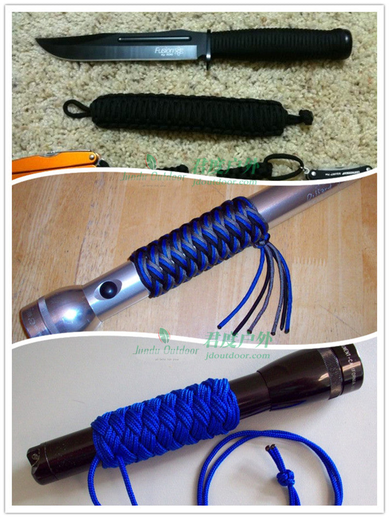 Military 550 Paracord Rope 100M 50M 31M 7 Strand 4mm Parachute Cord Outdoor Camping Survival Gear DIY Bracelet Tent Line
