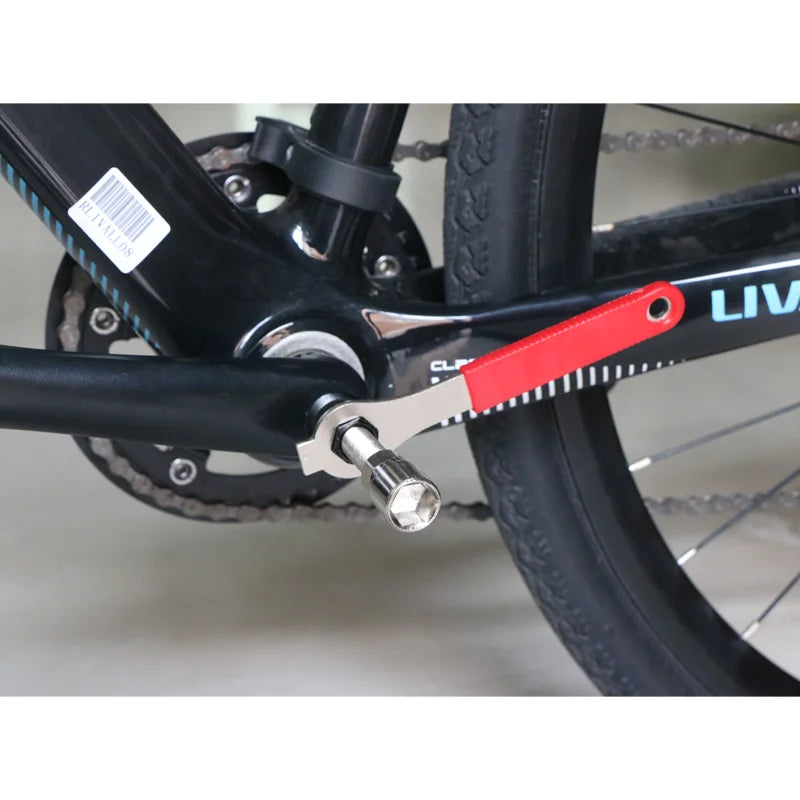 Bicycle Bottom Bracket Removal Socket Cycling Crank Pedal Puller Remover Repair Extractor Bike Universal Removing Tools Parts