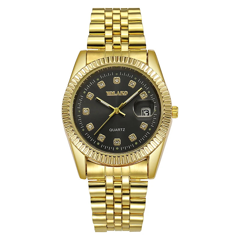 Men Quartz Watches Luxury Brand Top Quality Full Steel
