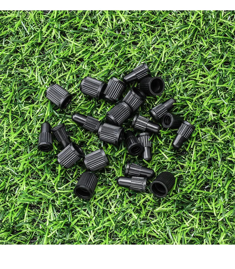MUQZI 20PCS Bike Tire Valve Caps Presta Schrader Tubeless Rim Valve Dust Stem Covers MTB Road Bicycle Accessories