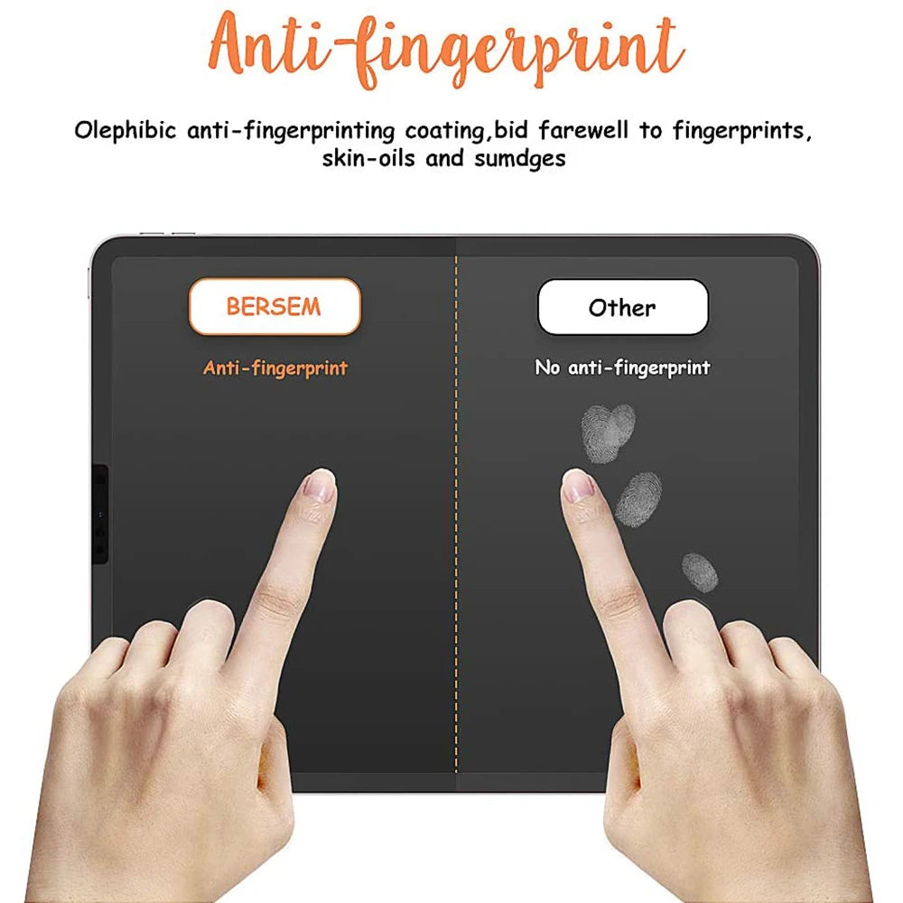 Paper-feel Screen Protector For iPad Air 6 2024 Pro 13 inch for iPad Pro 11 12 9 for iPad Air 4 5 iPad 10th Generation 10.2 Mini