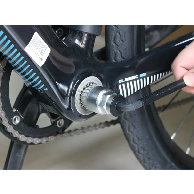 Bicycle Bottom Bracket Removal Socket Cycling Crank Pedal Puller Remover Repair Extractor Bike Universal Removing Tools Parts