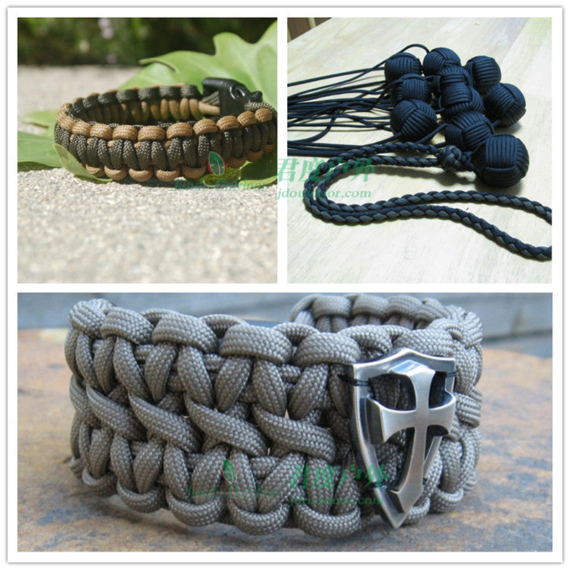 Military 550 Paracord Rope 100M 50M 31M 7 Strand 4mm Parachute Cord Outdoor Camping Survival Gear DIY Bracelet Tent Line