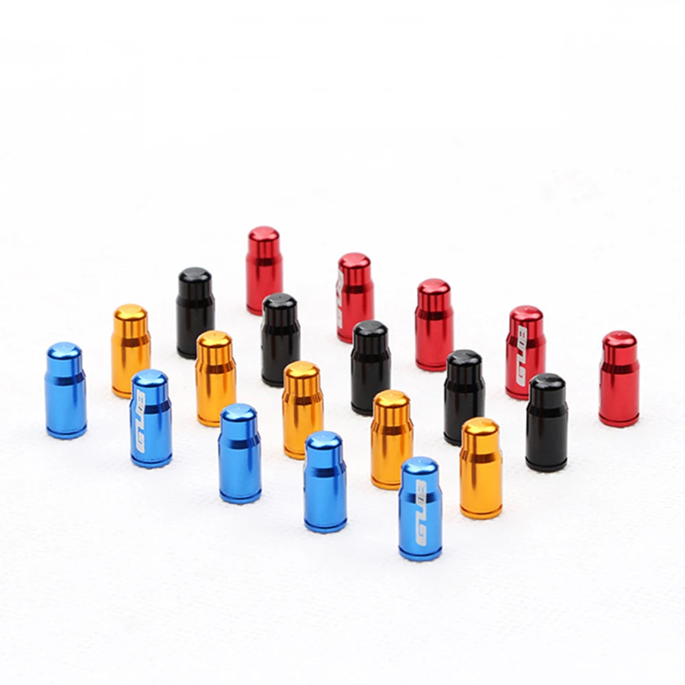 4pcs Aluminum Bicycle Tire Valve Cap Ultralight Mountain Road Bike Tyre Cap Schrader/Presta Tire Valve Protector MTB Accessories