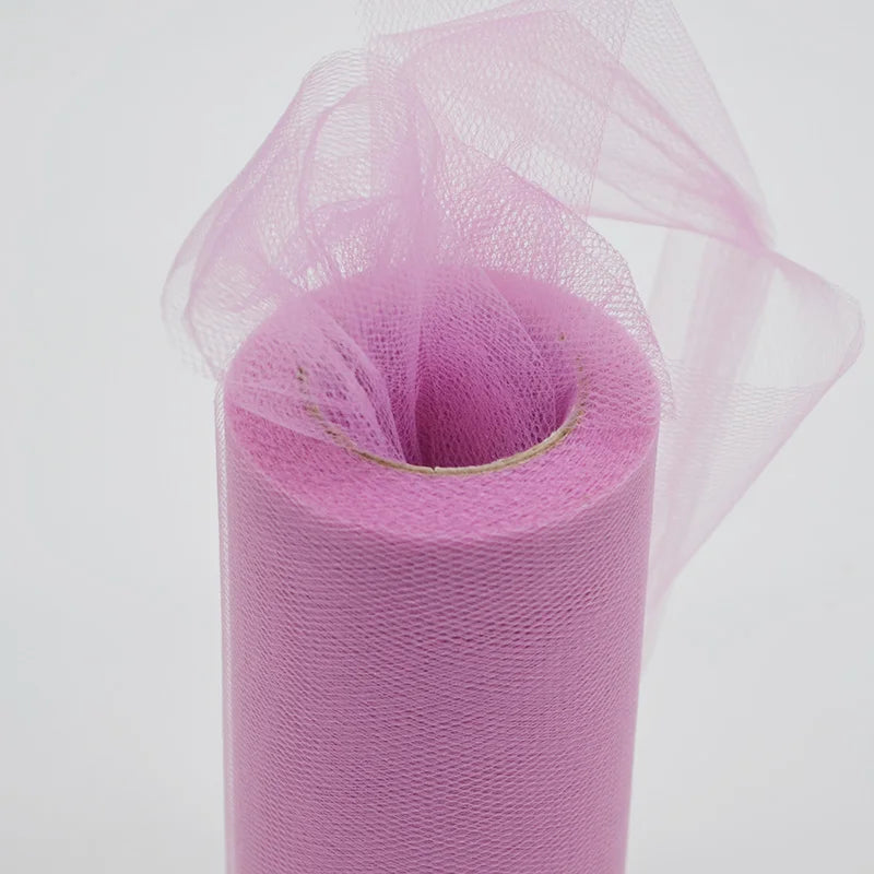 25Yards/Lot 6inch Tissue Tulle Roll Wedding Decoration Tutu Spool Craft Birthday Party Baby Shower Wedding Decor Supplies