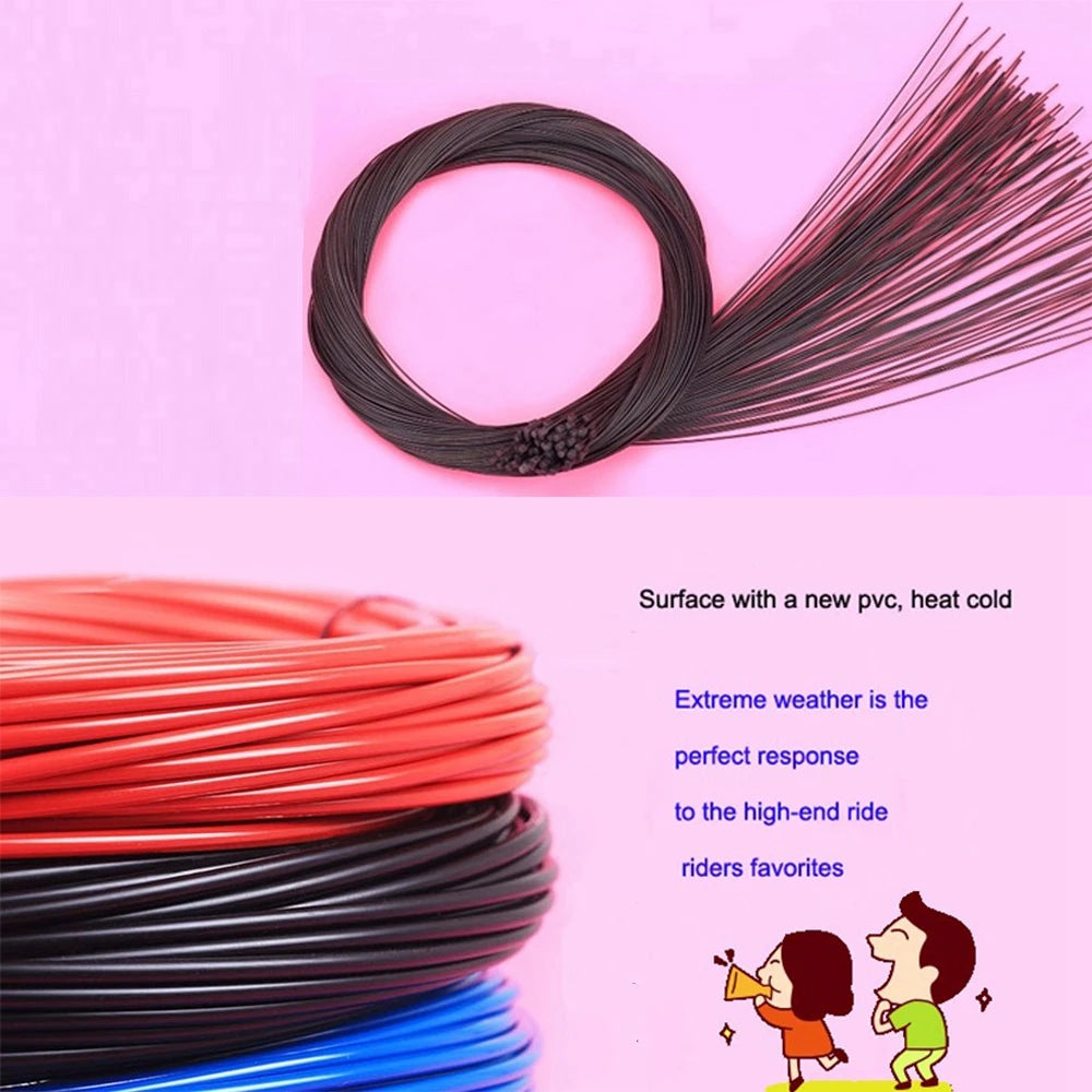 3m 4mm/5mm Bicycle Brake Cables Line Pipe Bike Shifters Derailleur Cable MTB Road Bike Shift Cable Wire Pipe High quality 6Color