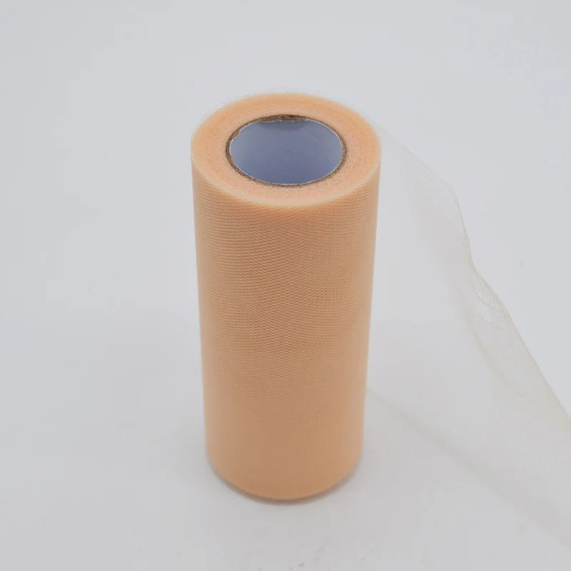 25Yards/Lot 6inch Tissue Tulle Roll Wedding Decoration Tutu Spool Craft Birthday Party Baby Shower Wedding Decor Supplies