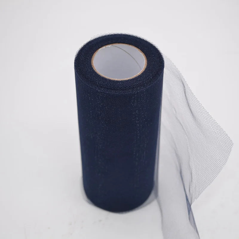 25Yards/Lot 6inch Tissue Tulle Roll Wedding Decoration Tutu Spool Craft Birthday Party Baby Shower Wedding Decor Supplies