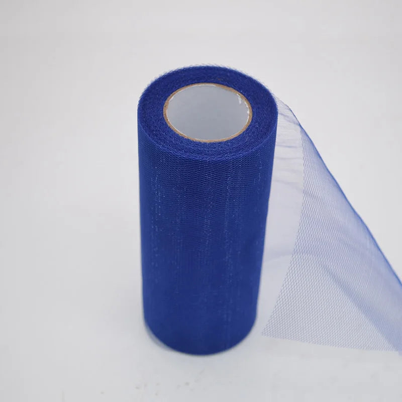 25Yards/Lot 6inch Tissue Tulle Roll Wedding Decoration Tutu Spool Craft Birthday Party Baby Shower Wedding Decor Supplies