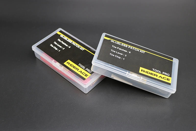 Bicycle Glueless Chip Patches Kit Tyre Tire Lever Wheel Repair Tool MTB Mountain Bike Road Inner Tire Piece Cycling Accessories