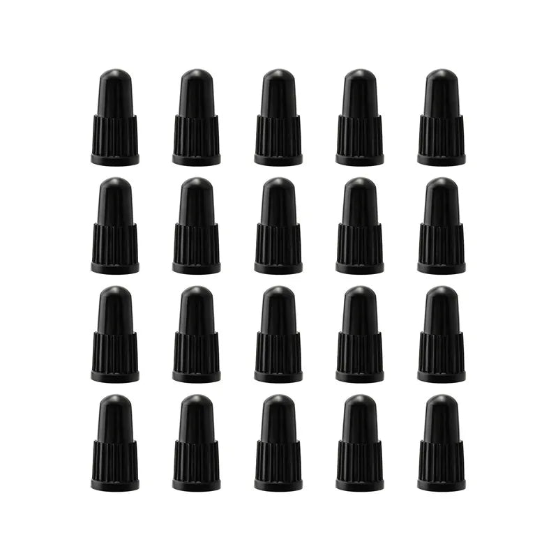 MUQZI 20PCS Bike Tire Valve Caps Presta Schrader Tubeless Rim Valve Dust Stem Covers MTB Road Bicycle Accessories