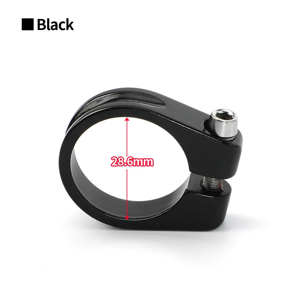 Aluminum Alloy Bicycle Seatpost Clamp 28.6/31.8/34.9mm Seat Tube Clamp MTB Bike Seat Tube Clip Bike Parts Bike Saddle Seat Clamp
