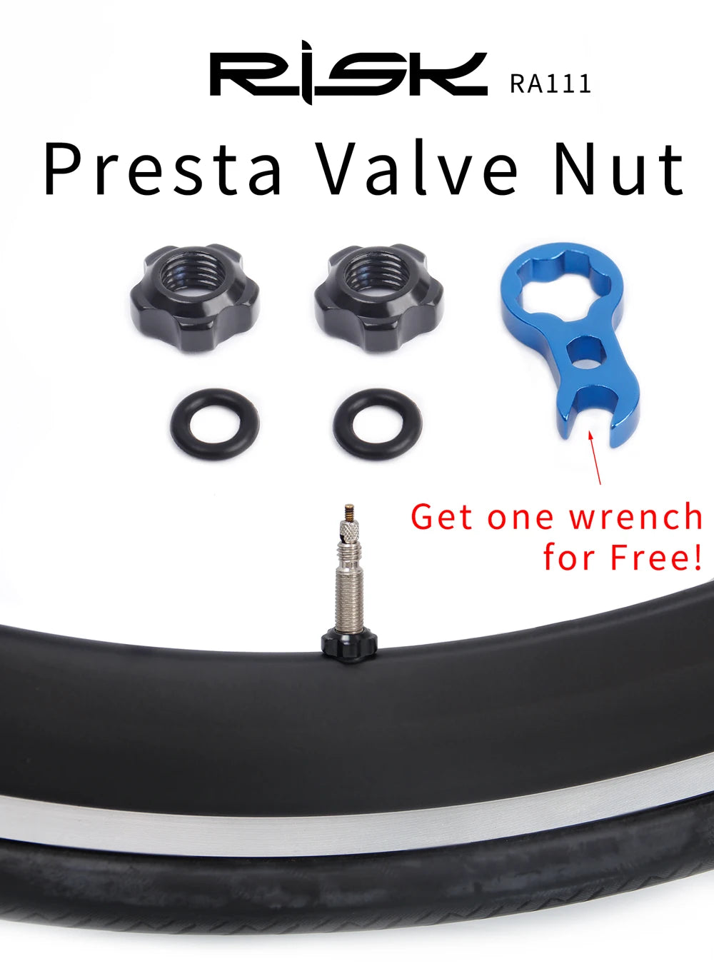 4pcs Aluminum Bicycle Tire Valve Cap Ultralight Mountain Road Bike Tyre Cap Schrader/Presta Tire Valve Protector MTB Accessories