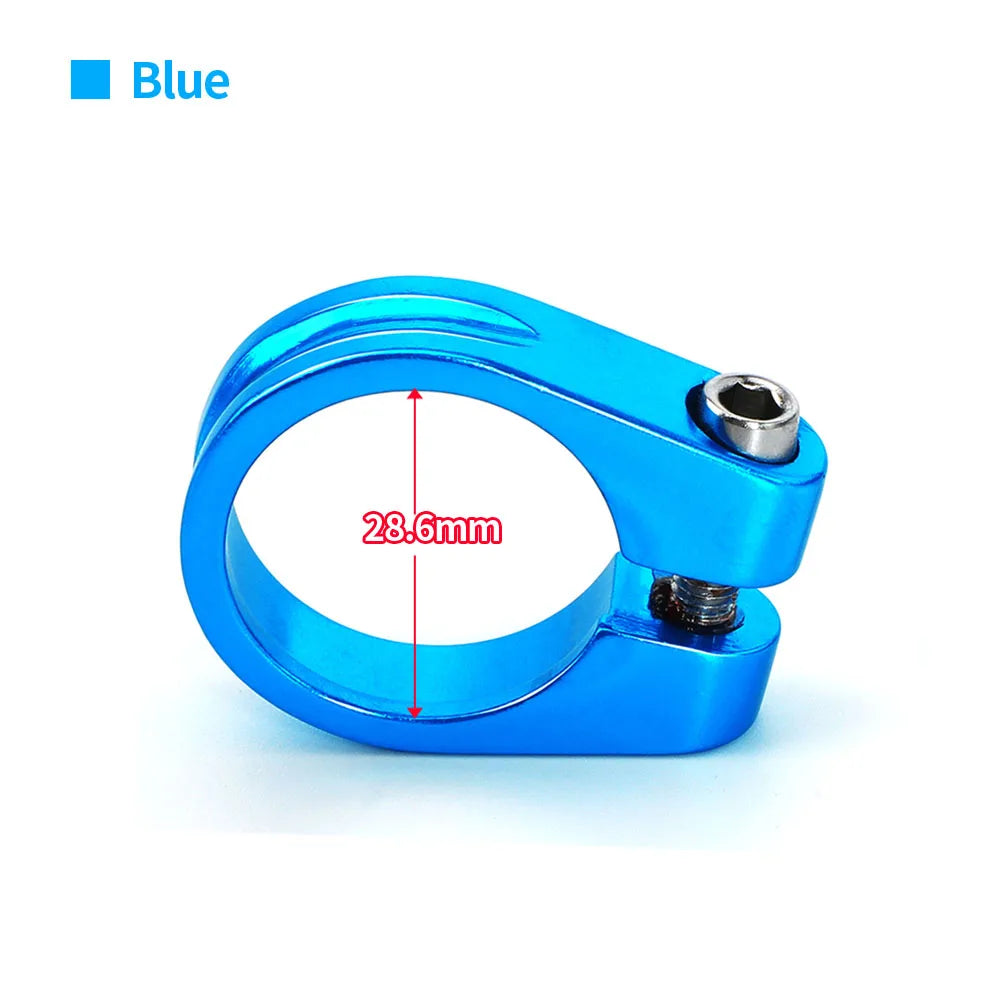 Aluminum Alloy Bicycle Seatpost Clamp 28.6/31.8/34.9mm Seat Tube Clamp MTB Bike Seat Tube Clip Bike Parts Bike Saddle Seat Clamp