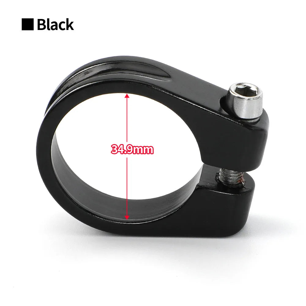 Aluminum Alloy Bicycle Seatpost Clamp 28.6/31.8/34.9mm Seat Tube Clamp MTB Bike Seat Tube Clip Bike Parts Bike Saddle Seat Clamp