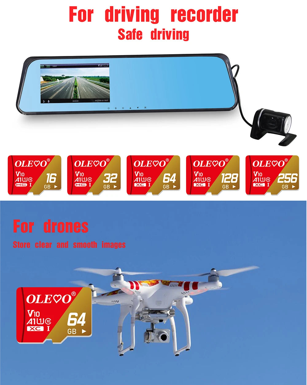 Memory cards 4GB 8GB 16GB High speed minisd 32GB 64GB class 10 mini sd card cartao de memoria TF card for smartphone