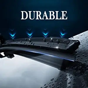 Car Windshield Wiper blades Hook Universal Soft Rubber Frameless Bracketless Car Wipers 14" 16" 17" 18" 19" 20" 21" 22" 24" 26"