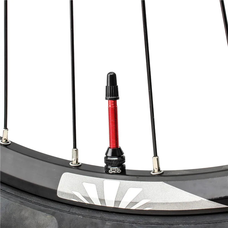 MUQZI 20PCS Bike Tire Valve Caps Presta Schrader Tubeless Rim Valve Dust Stem Covers MTB Road Bicycle Accessories