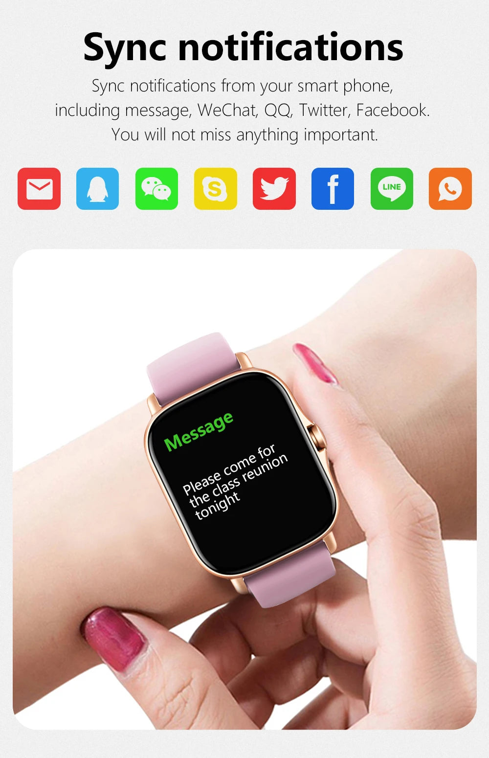 1.83'' Sports Smart Watch Fitness Health Monitor Waterproof Smartwatch Wireless Call Watches for Men Women IOS Xiaomi 2024