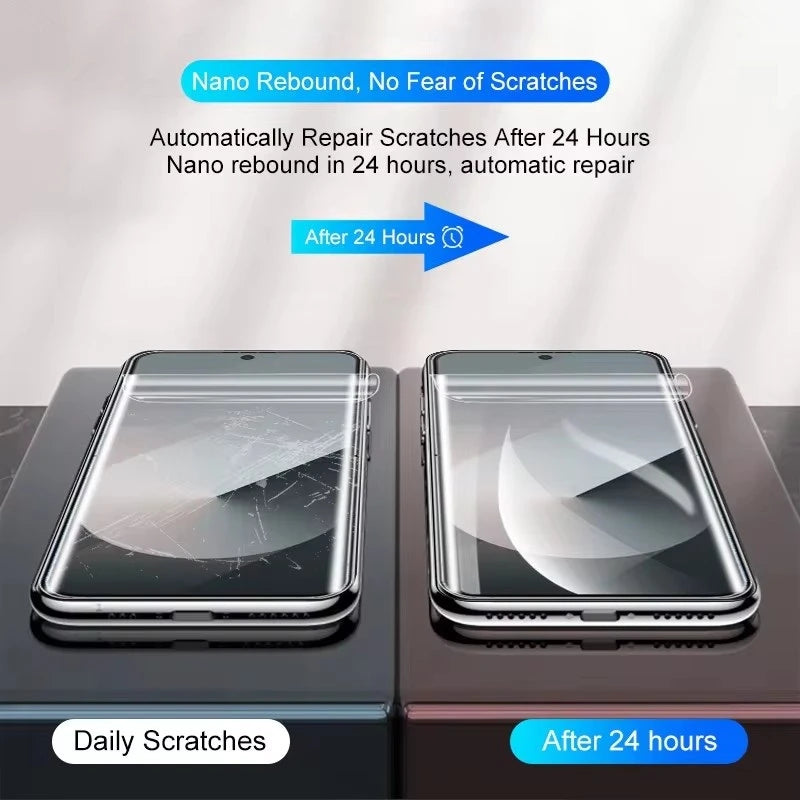 1-5PCS Hydrogel Film For Samsung Galaxy Z Flip 6 5 4 3 Screen Protector Z Flip 5 Z Flip 4 3 Z Flip6 Protective Film Not Glass