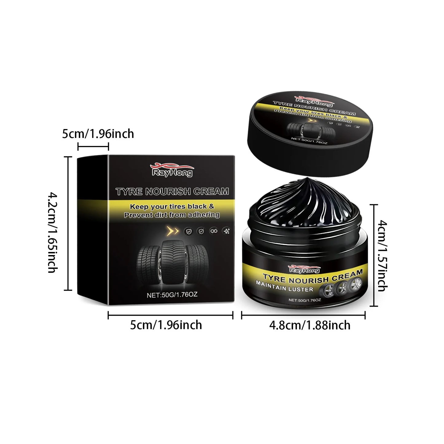 Car Tire Gloss Coating Hydrophobic Sealant Wax Agent Tyre Maintenance Cleaner Motorcycle Bike Tire Polishing Refurbishment Tools