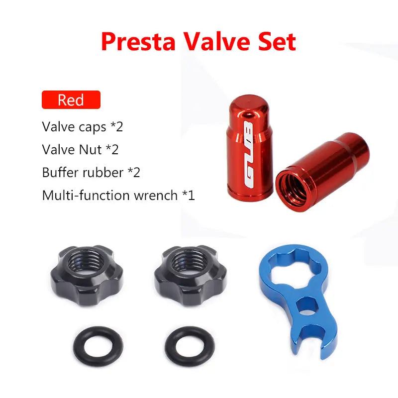 4pcs Aluminum Bicycle Tire Valve Cap Ultralight Mountain Road Bike Tyre Cap Schrader/Presta Tire Valve Protector MTB Accessories