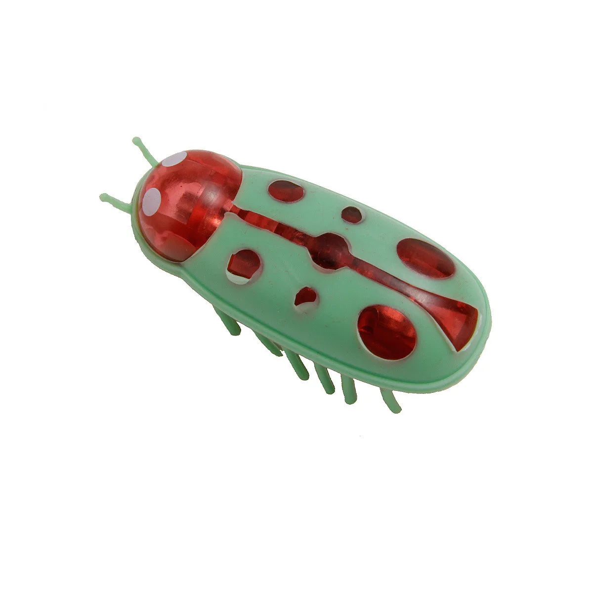 Mini Electric Bug Pet Dog Cat Toy Interactive Cute Ladybird Beetle Animal Shape Cat Toys Walking Insect Cat Playing Supplies