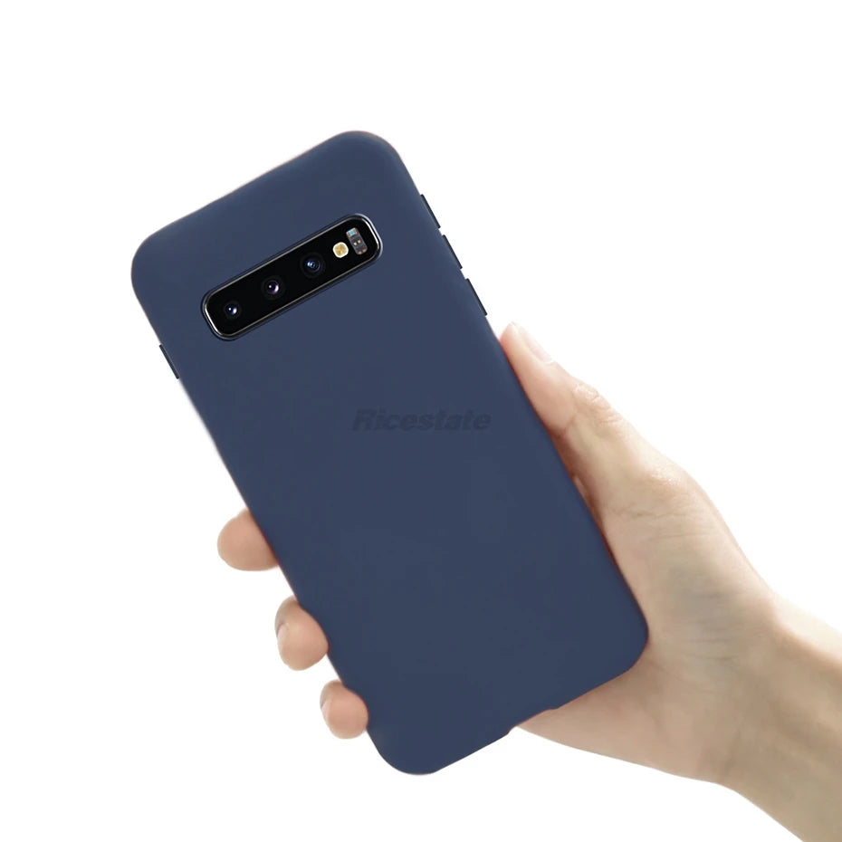 For Samsung Galaxy S10 Phone Case For Samsung S10E S10 E Case Silicone Soft Back phone Protector Funda on Samsung S10 Plus Cover