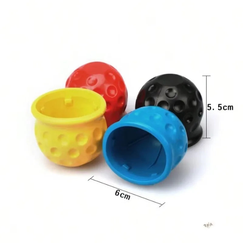 Brand New 50MM Tow Bar Ball Cover Cap Trailer Ball Cover Tow Bar Cap Universal Hitch Trailer Towball Protect Car Accessories