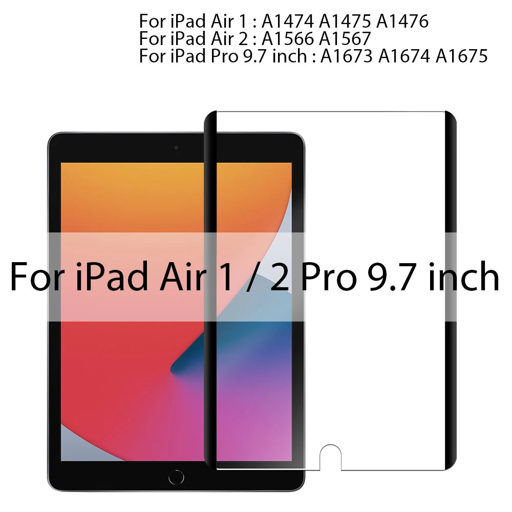 Like Paper Film For Ipad Pro 13 11 2024 12.9 10 9 10th 9th Generation 10.2 Screen Protector On Ipad Air 5 4 2 3 Mini 6 Magnetic