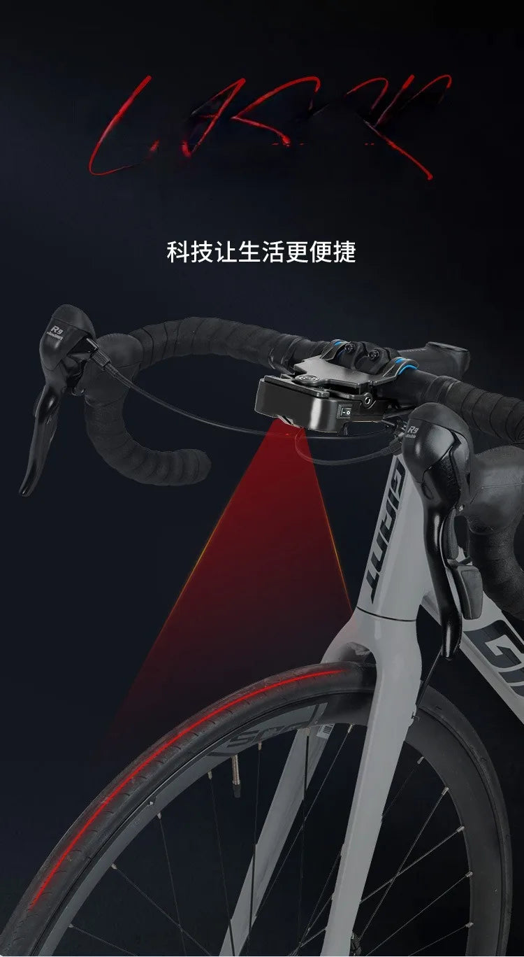 Bicycle Laser Calibrator Seat Center Adjuster Measurement Tool Aligning Indicator With Charging Port Bike Tool