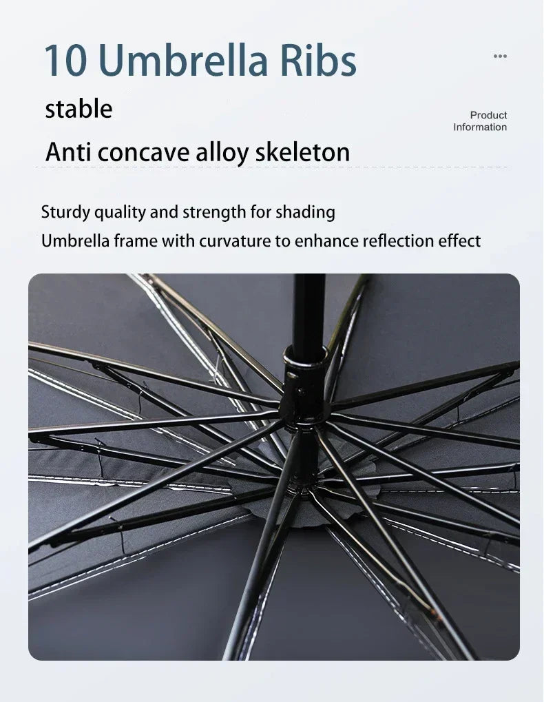 Car Sunshade Umbrella For Auto Shading Car Sun Shade Protector Parasol Summer Sun Interior Windshield Protection Accessories