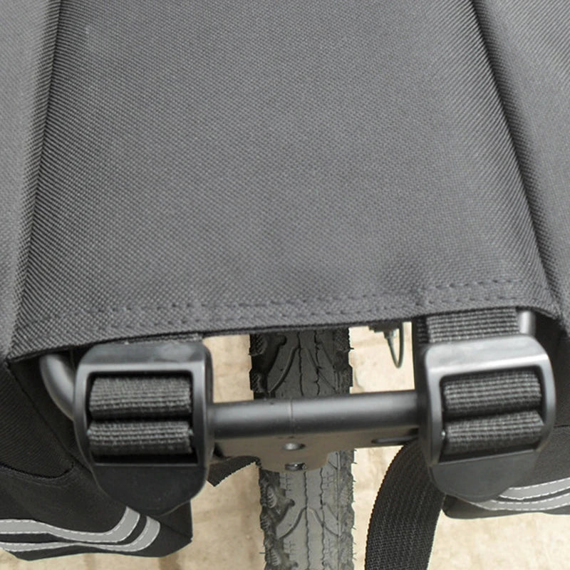 Cycling Double Side Rear Rack Bike 2 In 1 Camo Trunk Bag Mountain Road Bicycle Tail Seat Pannier Pack Luggage Carrier Bike Bag