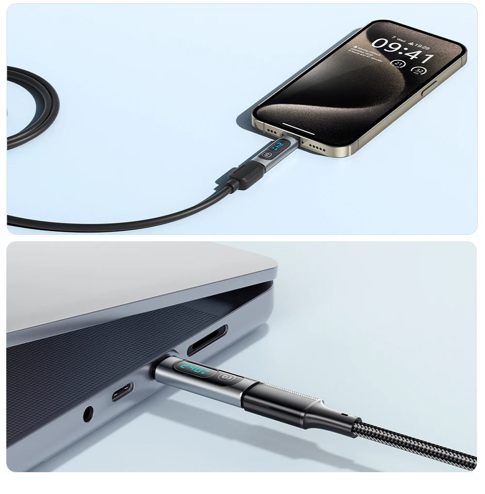 Essager 240W USB C Adapter Type C to USB C 3.0 2.0 OTG Connector Digital Display Data Adapter 100W For Macbook Pro Air Samsung