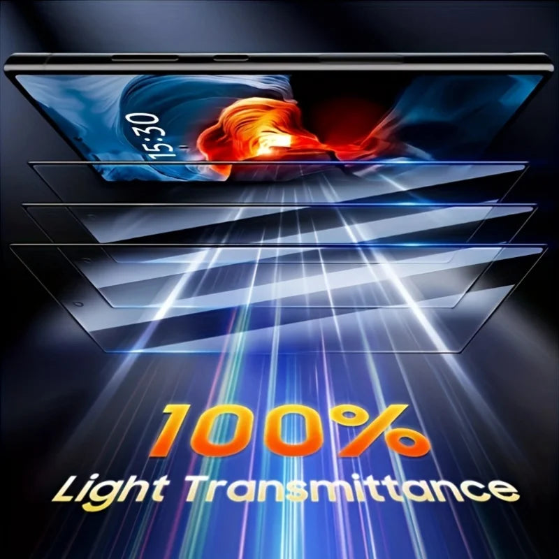 3Pcs HD Clear Tempered Glass For Samsung Galaxy S25 S24 S23 S21 S22 Ultra S25 S23 Plus Full Cover Easy Install Screen Protector
