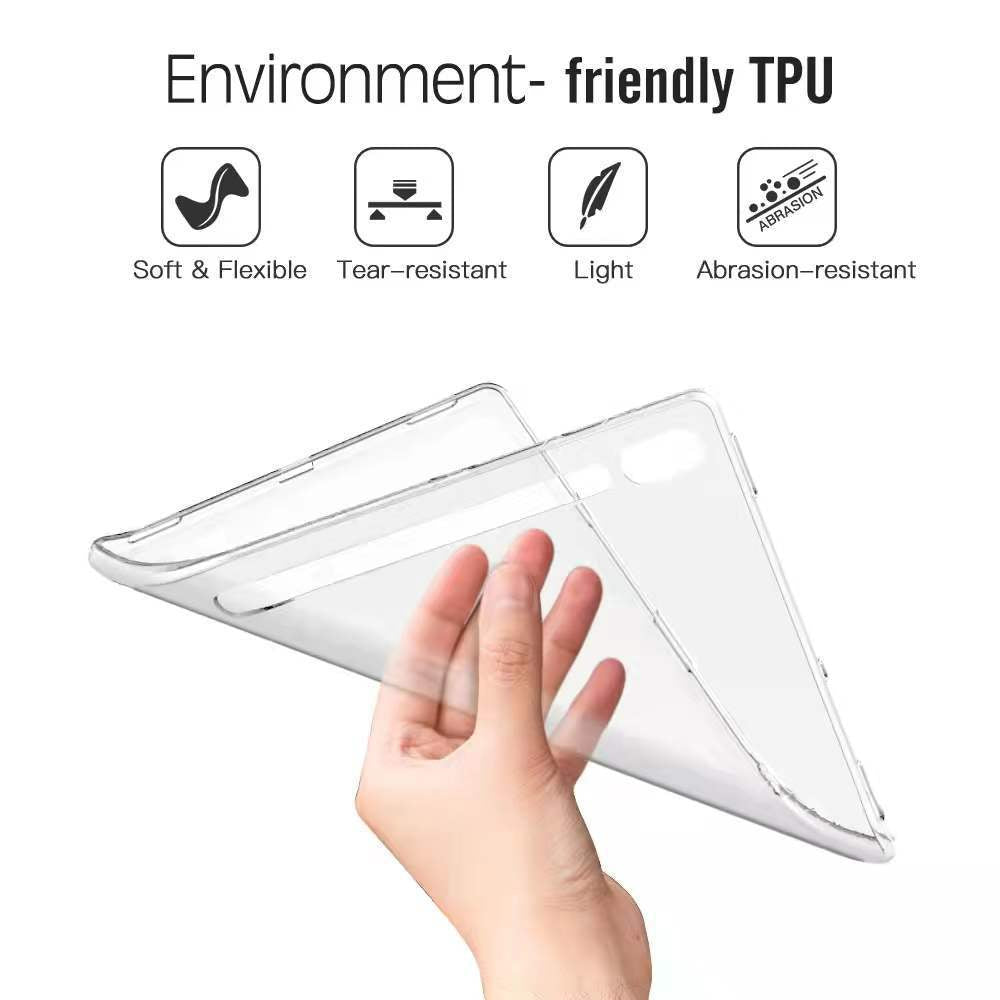 For Samsung Galaxy Tab S7/S8/S9 Plus Fe Case SM-T870 T970 T860 P610 T736 X800 X806 Cover Screen Protector for Tab S6 lite 10.4