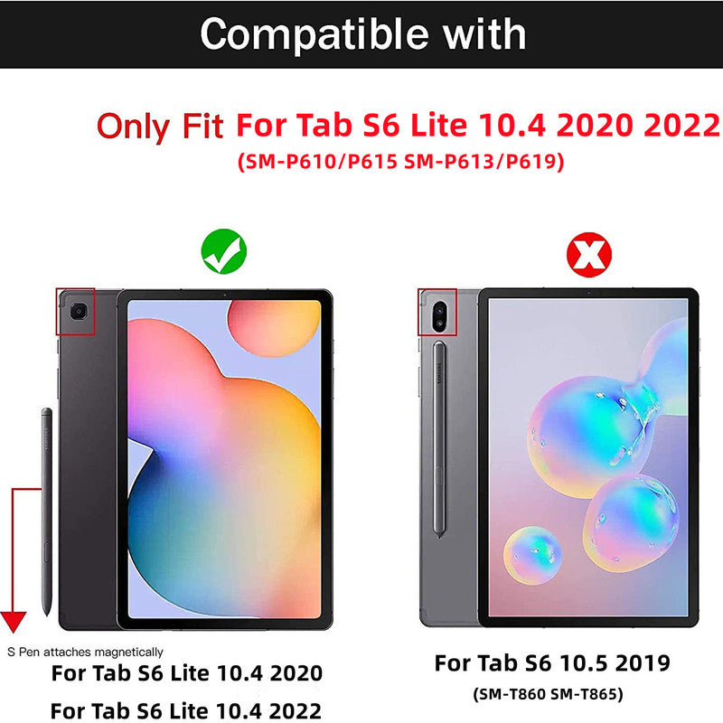 Tempered Glass film For Samsung Galaxy Tab S6 Lite 2022 SM-P613 P619 Screen Protector for Galaxy Tab S6 Lite 10.4" SM-P610 P615