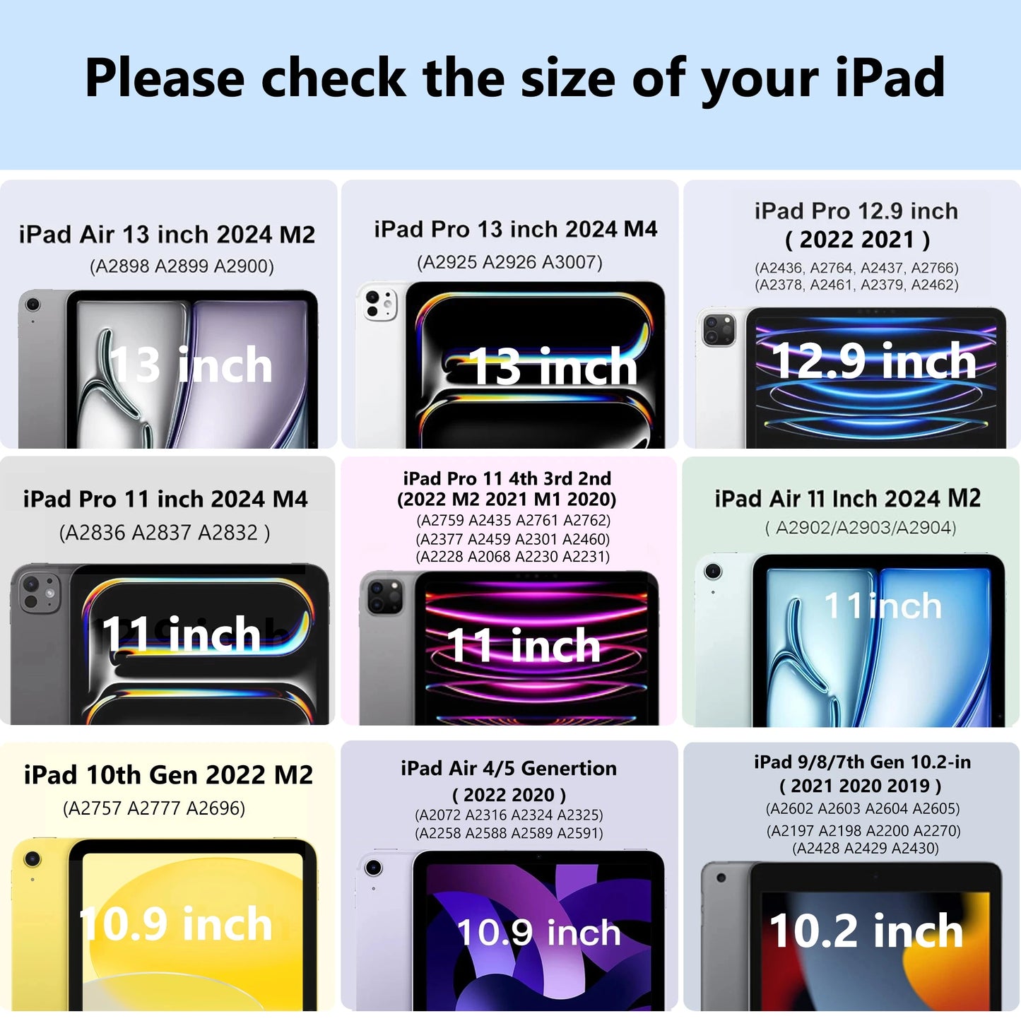 For iPad 2024 Air 6 2022 2018 iPad Pro 11 Air5 Air4 10.9-inch 11-inch transparent tpu multi-angle stand Smart pen holder
