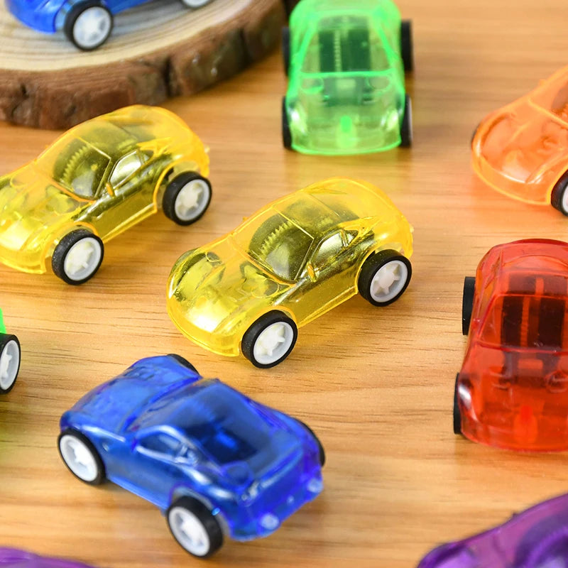 12/30Pcs Pull Back Racer Car Kids Birthday Party Favors Gifts for Guests Pinata Filler Mini Vehicle Model Toys Classroom Prize