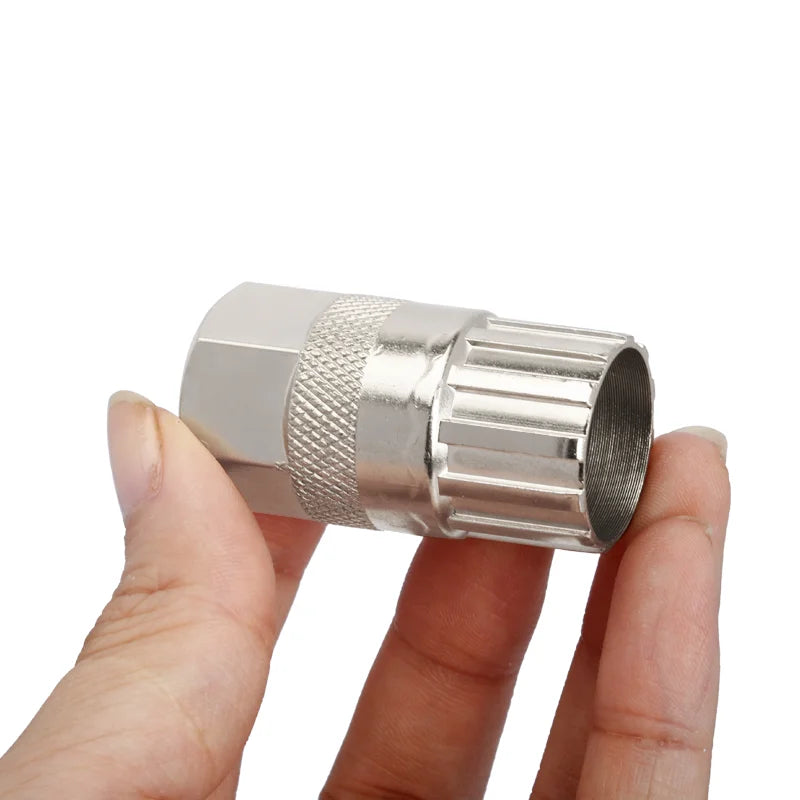 Bicycle Freewheel Sprocket Removal Repair Tool For 6/7/8/9/10/11S Mountain Road Bike Rear Hub Cog Flywheel Overhaul Extractor