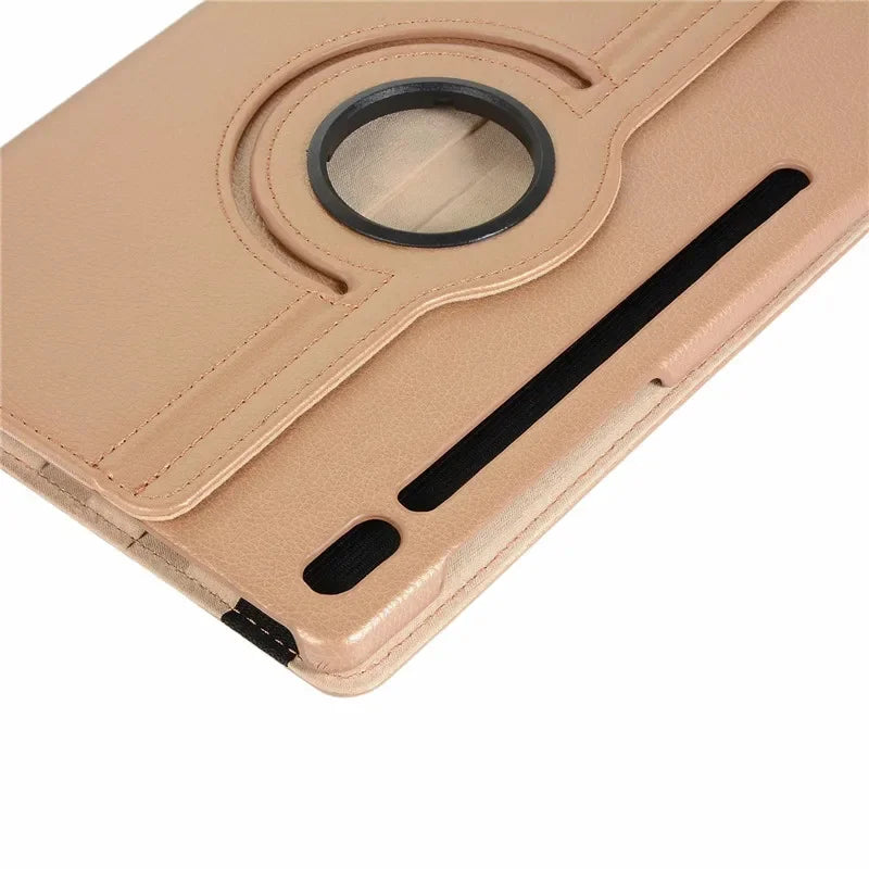 Case For Samsung Galaxy Tab A9 Plus S9 S8 S7 FE Plus 12.4 SM X210 X710 X716 X718 X810 X700 X800 360 Rotating Flip Stand Cover
