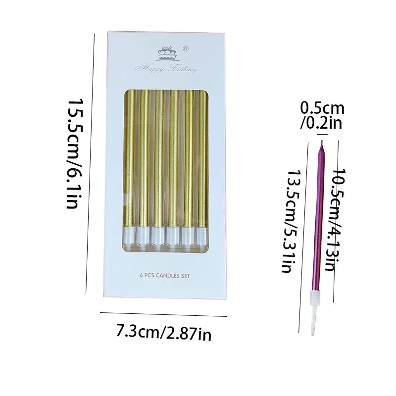 Birthday Candle Cake Baking Decoration Curve Rotating Curved Candle Romantic Party Colored Candle Multiple Style Choices